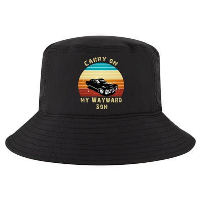 Carry On My Wayward Son Vintage Cool Comfort Performance Bucket Hat