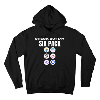 Check Out My Six Pack, Funny Gym Crypto, Funny Altcoin Hoodie