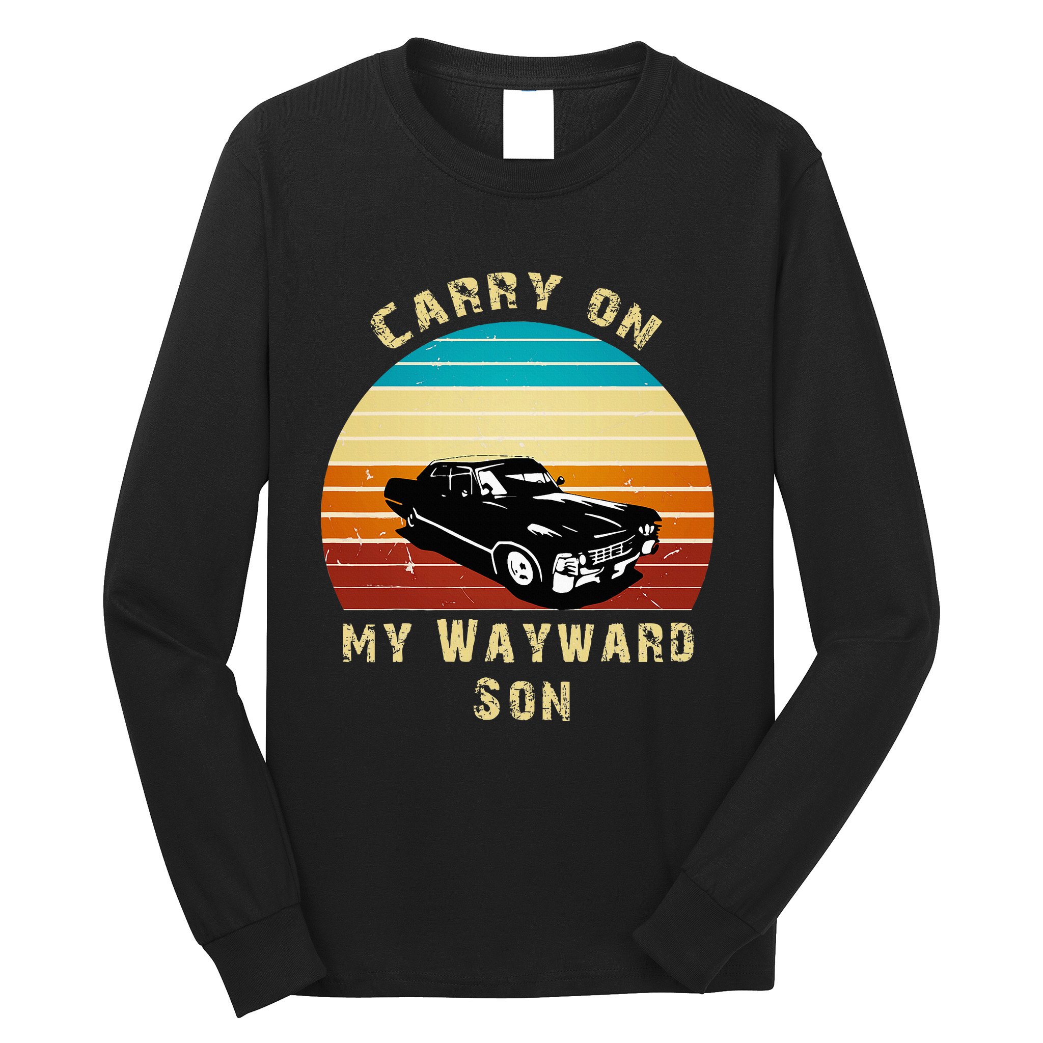 Carry On My Wayward Son Vintage Long Sleeve Shirt