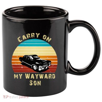 Carry On My Wayward Son Vintage 11oz C Handle Ceramic Mug