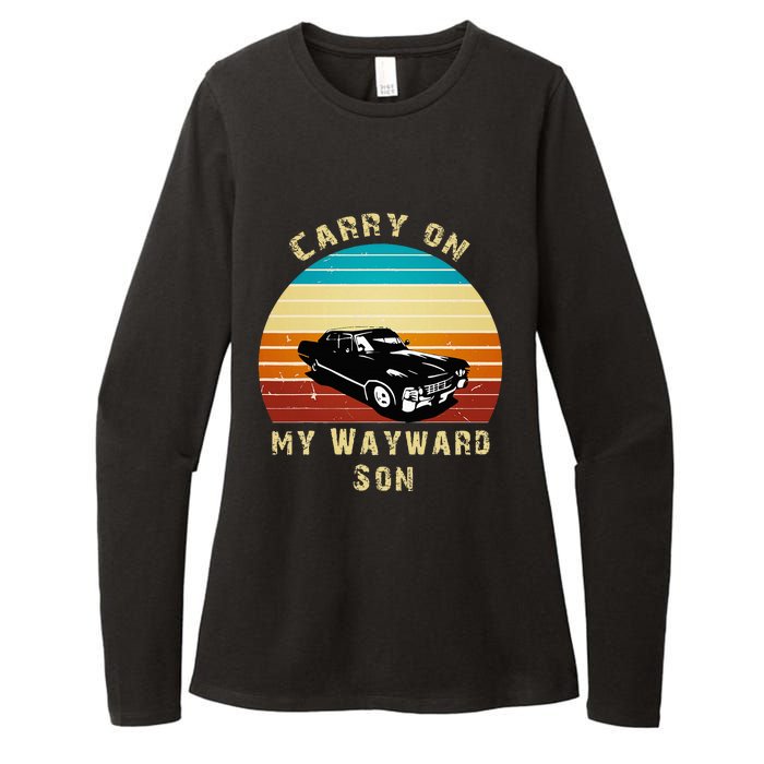 Carry On My Wayward Son Vintage Womens CVC Long Sleeve Shirt