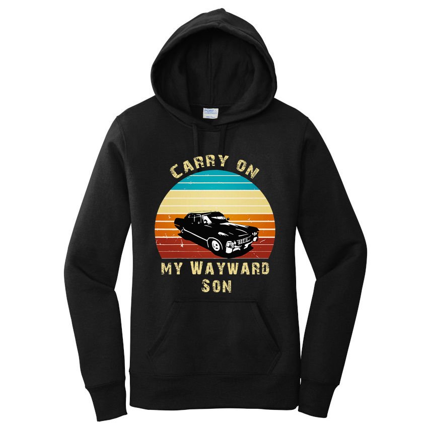 Carry On My Wayward Son Vintage Women's Pullover Hoodie