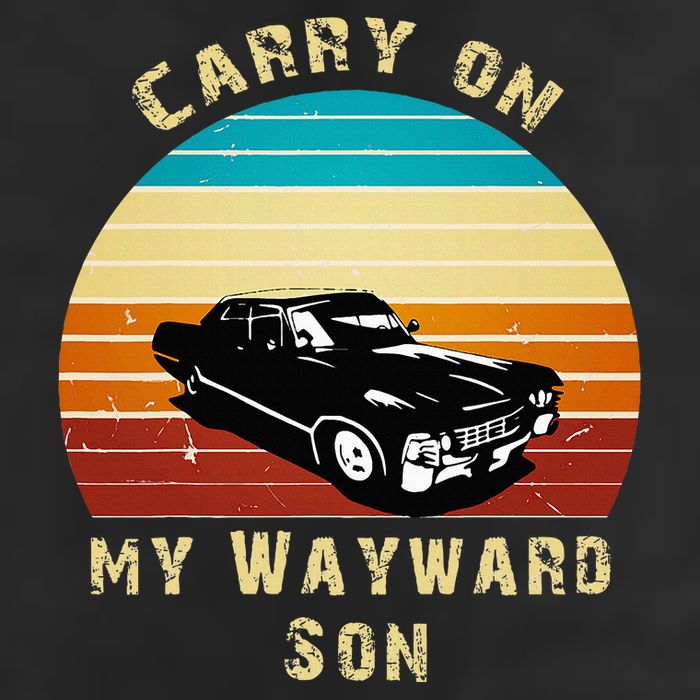 Carry On My Wayward Son Vintage Hat