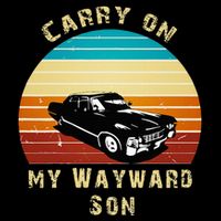 Carry On My Wayward Son Vintage Kids T-Shirt