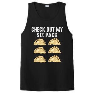 Check Out My Six Pack 6funny Giftpack Polish Pierogi Six Pack Cool Gift PosiCharge Competitor Tank