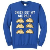 Check Out My Six Pack 6funny Giftpack Polish Pierogi Six Pack Cool Gift Tall Sweatshirt