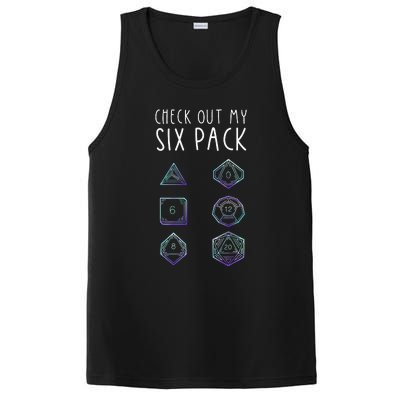 Check Out My Six Pack Dice For Dragons D20 RPG Gamer PosiCharge Competitor Tank