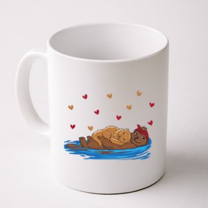 Cute Otter Mom Best Mom In The World Gift Coffee Mug