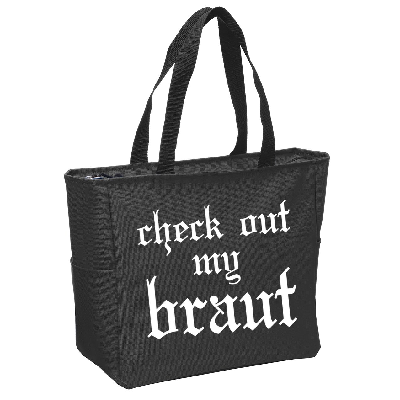 Check Out My Braut Oktoberfest Zip Tote Bag