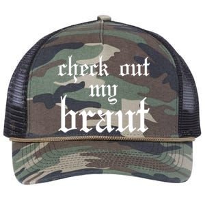 Check Out My Braut Oktoberfest Retro Rope Trucker Hat Cap