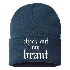 Check Out My Braut Oktoberfest Sustainable Knit Beanie