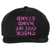 Check Out My Handstand Funny Gymnastics Gift Wool Snapback Cap