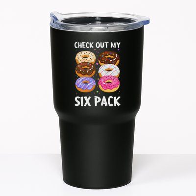 Check Out My Six Pack Donut Funny Gym Tumbler