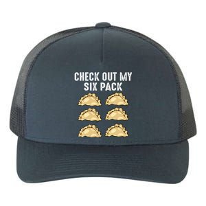 Check Out My Six Pack 6funny Giftpack Polish Pierogi Six Pack Cool Gift Yupoong Adult 5-Panel Trucker Hat