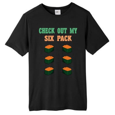 Check Out My Six 6 Pack Ikura Sushi Weightlift 'S 'S Meaningful Gift Tall Fusion ChromaSoft Performance T-Shirt