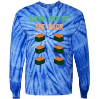 Check Out My Six 6 Pack Ikura Sushi Weightlift 'S 'S Meaningful Gift Tie-Dye Long Sleeve Shirt