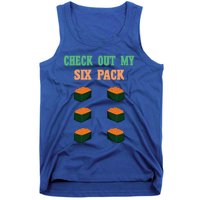 Check Out My Six 6 Pack Ikura Sushi Weightlift 'S 'S Meaningful Gift Tank Top