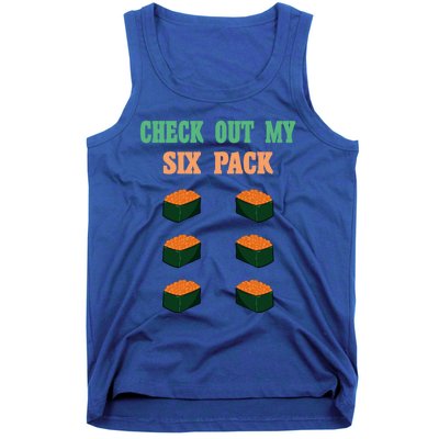 Check Out My Six 6 Pack Ikura Sushi Weightlift 'S 'S Meaningful Gift Tank Top