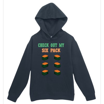 Check Out My Six 6 Pack Ikura Sushi Weightlift 'S 'S Meaningful Gift Urban Pullover Hoodie