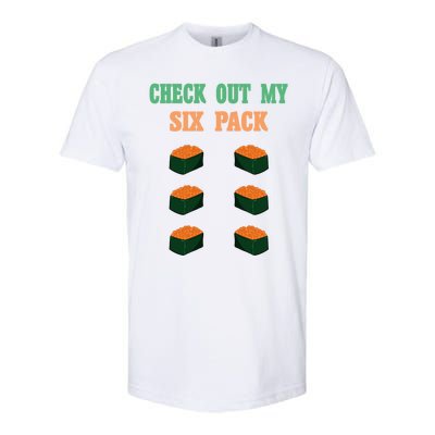 Check Out My Six 6 Pack Ikura Sushi Weightlift 'S 'S Meaningful Gift Softstyle CVC T-Shirt