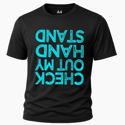 Check Out My Handstand Funny Gymnastics Gift Performance Shirt