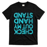 Check Out My Handstand Funny Gymnastics Gift T-Shirt
