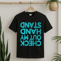 Check Out My Handstand Funny Gymnastics Gift T-Shirt