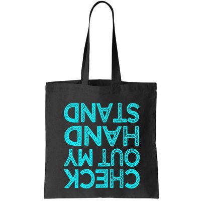 Check Out My Handstand Funny Gymnastics Gift Bag