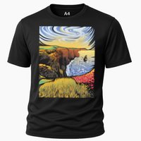 Cliffs Of Moher Landscape Nature Performance Shirt