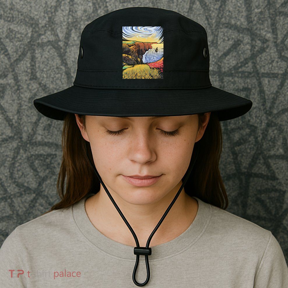 Cliffs Of Moher Landscape Nature Bucket Hat