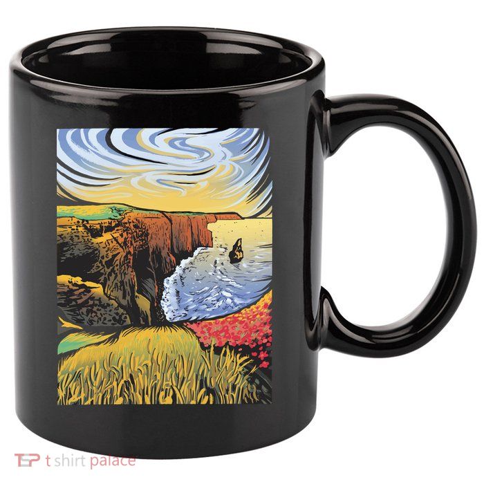 Cliffs Of Moher Landscape Nature 11oz C Handle Ceramic Mug