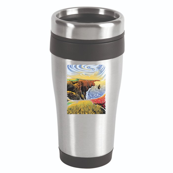 Cliffs Of Moher Landscape Nature 16oz Travel Tumbler