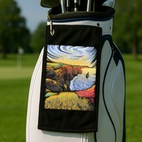 Cliffs Of Moher Landscape Nature Golf Towel