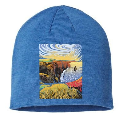 Cliffs Of Moher Landscape Nature Sustainable Beanie