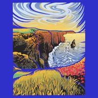 Cliffs Of Moher Landscape Nature 16 in Basic Backpack