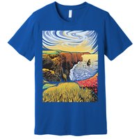 Cliffs Of Moher Landscape Nature Premium T-Shirt