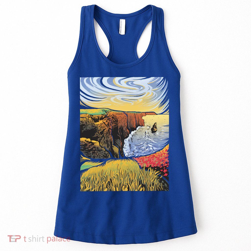 Cliffs Of Moher Landscape Nature Womens Tank Top