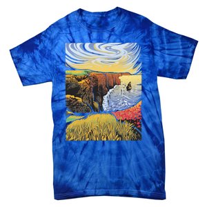 Cliffs Of Moher Landscape Nature Tie-Dye T-Shirt