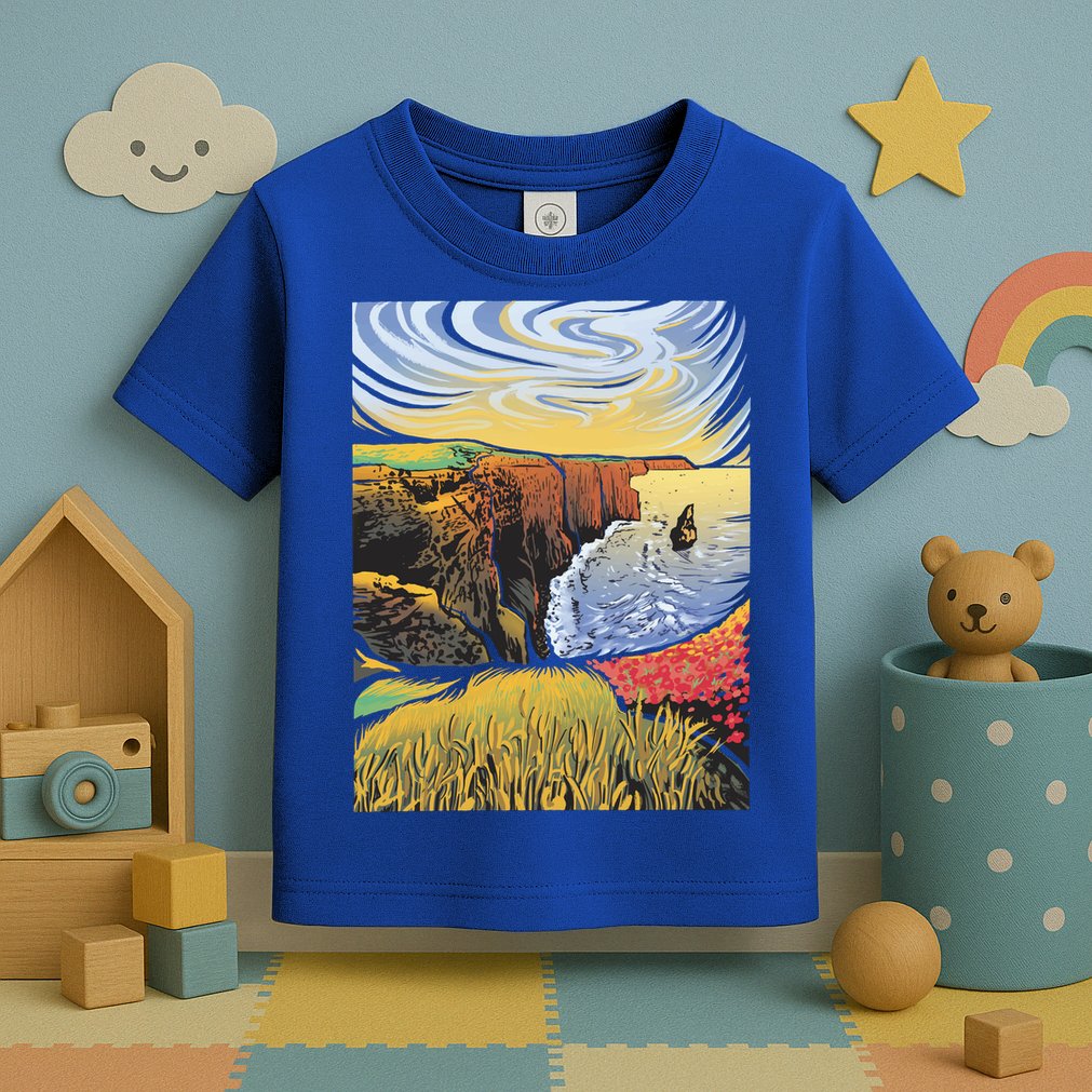 Cliffs Of Moher Landscape Nature Toddler T-Shirt