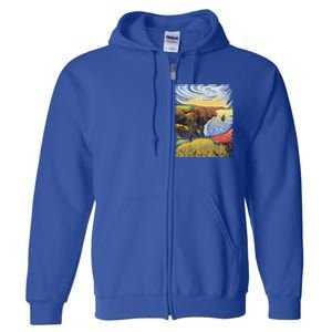 Cliffs Of Moher Landscape Nature Full Zip Hoodie