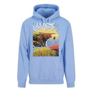 Cliffs Of Moher Landscape Nature Unisex Surf Hoodie