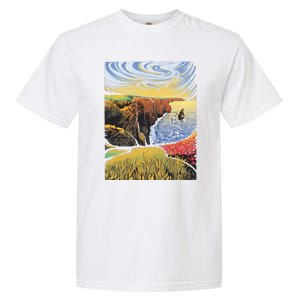 Cliffs Of Moher Landscape Nature Garment-Dyed Heavyweight T-Shirt