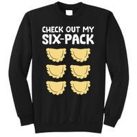 Check Out My Six Pack Polish Dumplings Funny Pierogi Sweatshirt