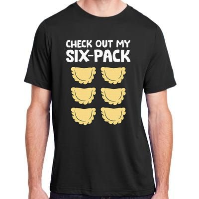 Check Out My Six Pack Polish Dumplings Funny Pierogi Adult ChromaSoft Performance T-Shirt