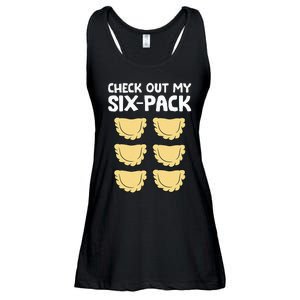 Check Out My Six Pack Polish Dumplings Funny Pierogi Ladies Essential Flowy Tank