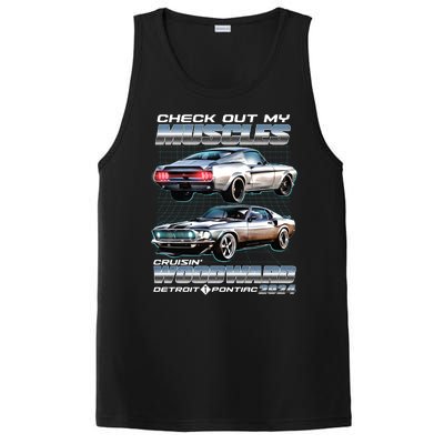 Check Out My Muscles Cruising Woodward Detroit To Pontiac 2024 PosiCharge Competitor Tank