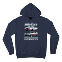 Check Out My Muscles Cruising Woodward Detroit To Pontiac 2024 Tall Hoodie