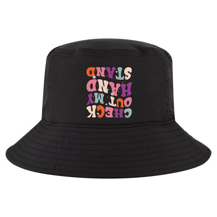 Check Out My Handstand Funny Gymnastics Cool Comfort Performance Bucket Hat
