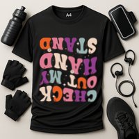 Check Out My Handstand Funny Gymnastics Performance Shirt
