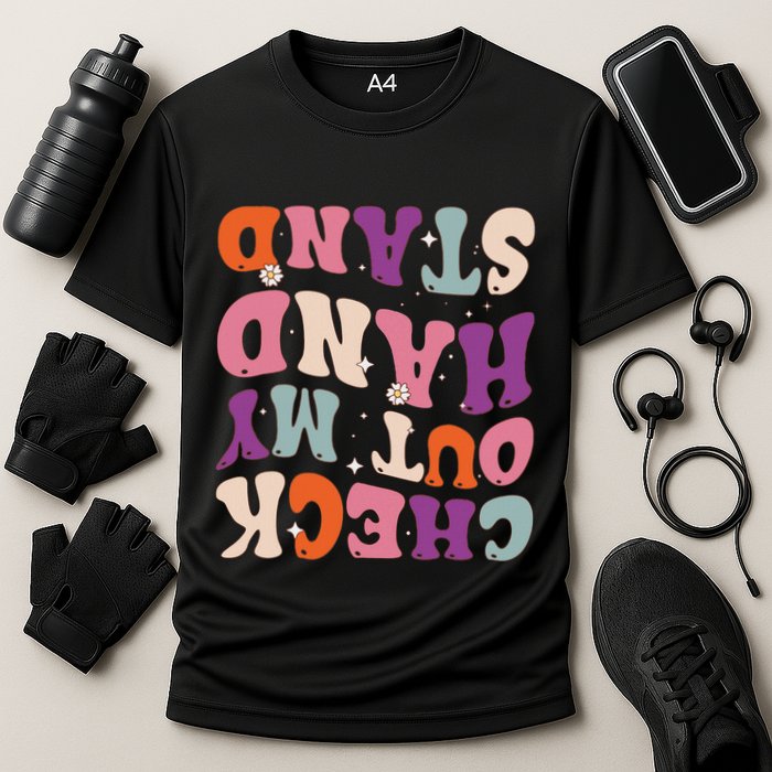 Check Out My Handstand Funny Gymnastics Performance Shirt